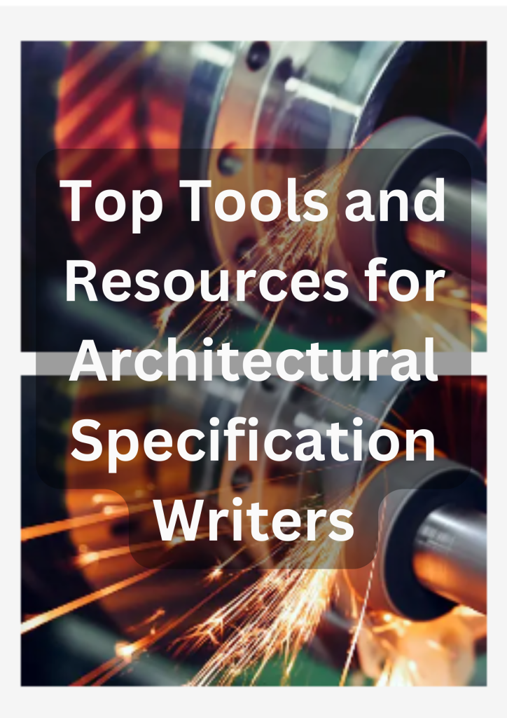 Top Tools and Resources for Architectural Specification Writers