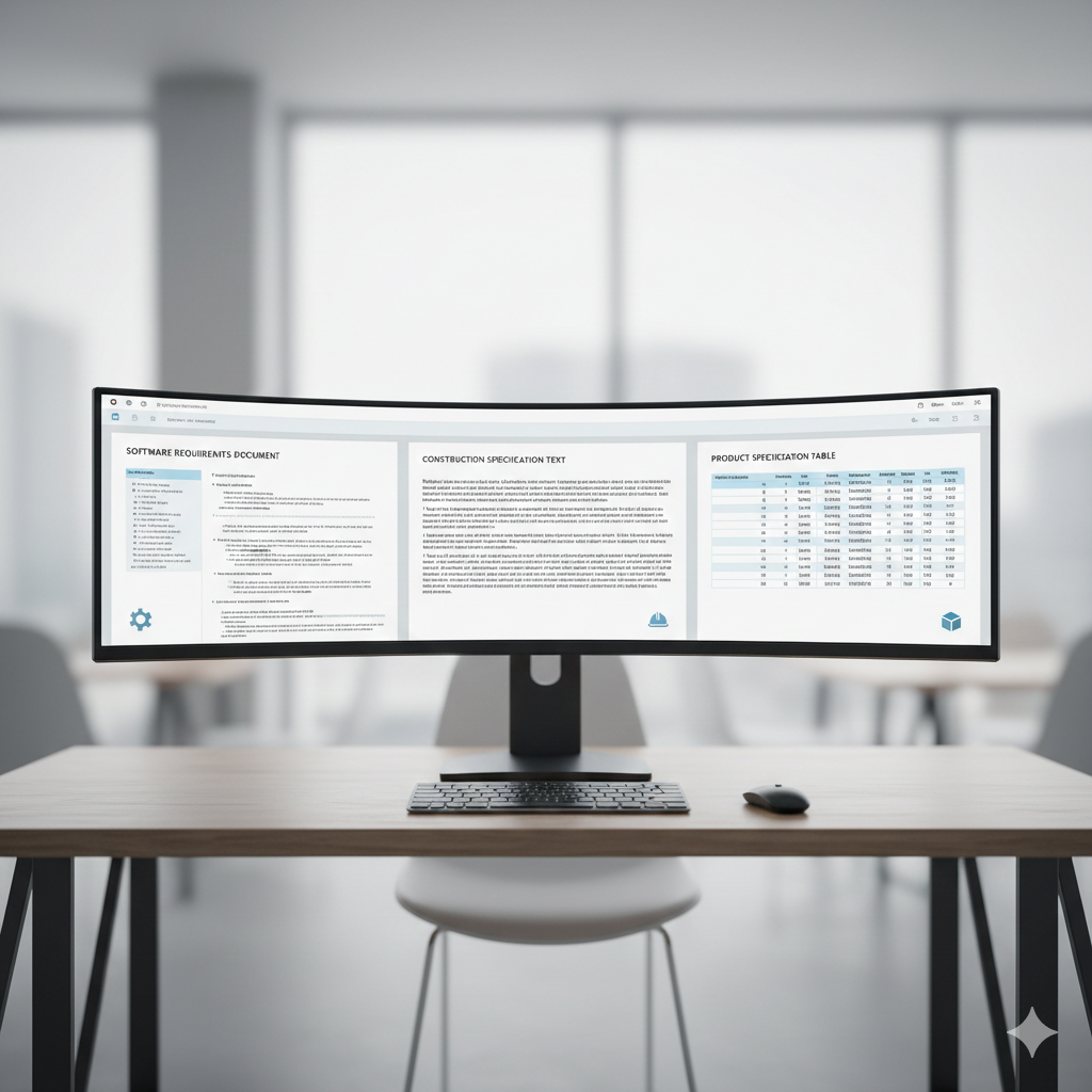 industries using specs writing services