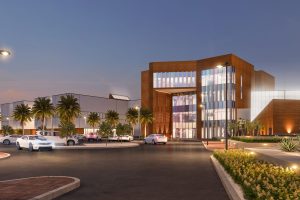 gulf-consult-kuwait-Integrated-Laboratories-Project-Night-view